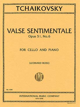 Illustration de Valse sentimentale op. 51 N° 6