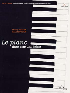 Illustration de Le Piano dans tous ses éclats (à partir de la 3e année) - Méthode