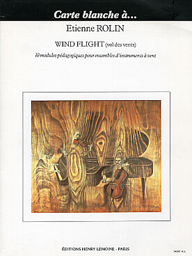 Illustration rolin wind flight ensemble a vents