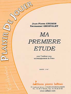 Illustration grosvalet/gruson ma premiere etude