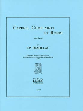 Illustration de Caprice, complainte et ronde