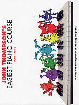 Illustration de Easiest piano course nouvelle édition - Vol. 1 (en anglais)