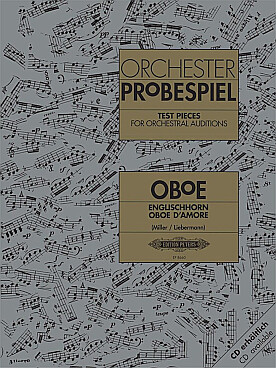 Illustration de ORCHESTER PROBESPIEL : traits d'orchestre pour hautbois