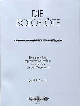 Illustration de SOLOS DE FLUTE - Vol. 1 : baroque