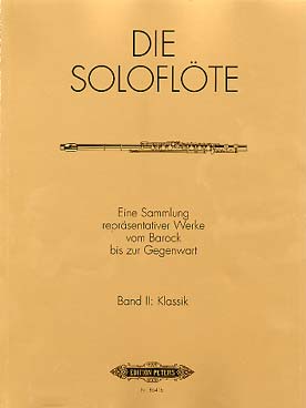 Illustration solos de flute (les) vol 2 : classique