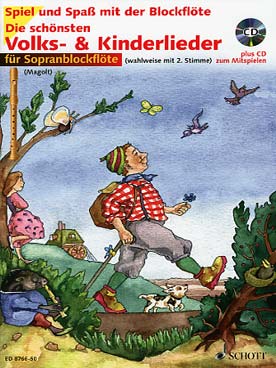 Illustration die schonsten volks und kinderlieder