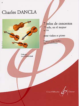 Illustration dancla solo de concerto n° 7 op. 224