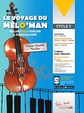 Illustration melo'man (le voyage du) : 5 pieces