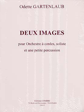 Illustration de Deux images pour orchestre à cordes, soliste et une petite percussion