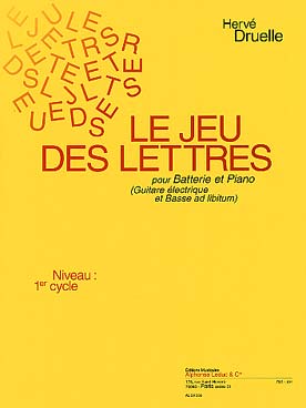 Illustration druelle jeu des lettres (le)