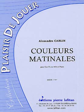 Illustration carlin couleurs matinales