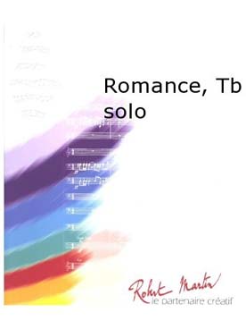Illustration de Romance pour trombone et harmonie