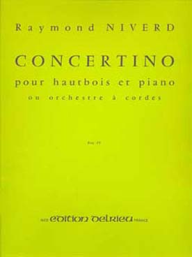 Illustration niverd concertino pour hautbois
