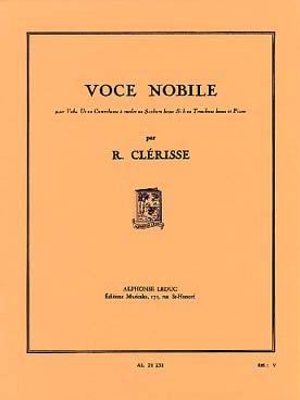 Illustration clerisse voce nobile