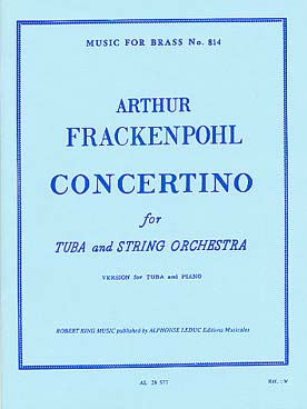 Illustration frackenpohl concertino pour tuba & piano