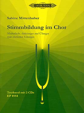Illustration de Stimmbildung im Chor avec 2 CD