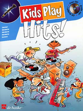 Illustration kids play hits avec cd