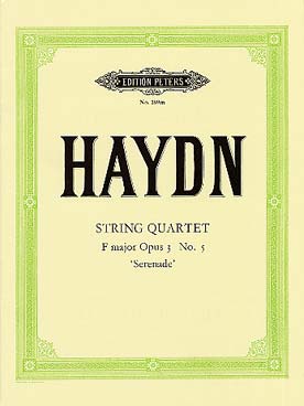 Illustration haydn serenade du quatuor op. 3/5       