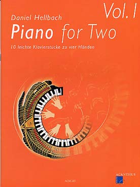Illustration de Piano for two - Vol. 1 : 10 pièces