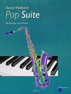 Illustration hellbach pop suite saxophone et piano