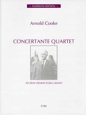 Illustration de Concertante quartet (3 clarinettes + 1 clarinette basse)