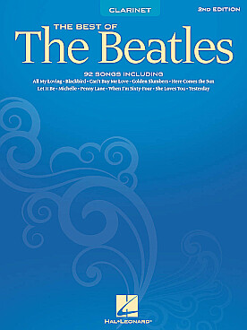 Illustration de Best of the Beatles pour clarinette