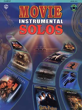 Illustration movie instrumental solos + cd clarinet.