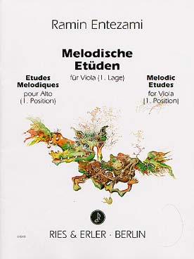 Illustration entezami etudes melodiques vol. 1