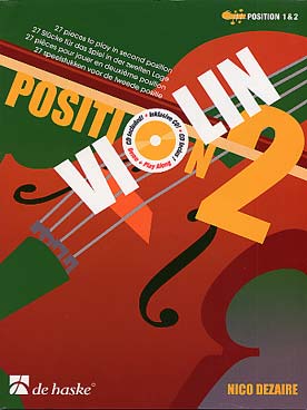 Illustration dezaire violin position 2 : 27 pieces   
