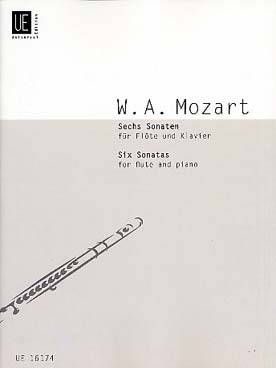 Illustration de 6 Sonates pour flûte et piano - Vol. 1 : sonates KV 376, 296 et 377