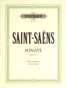 Illustration saint-saens sonate op. 166