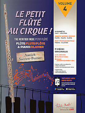Illustration petit flute (le) tome 4 au cirque