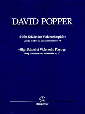 Illustration de 40 Études op. 73 (Hohe Schule des Violoncellospiels)