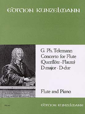 Illustration telemann concerto en re maj twv 51:d2
