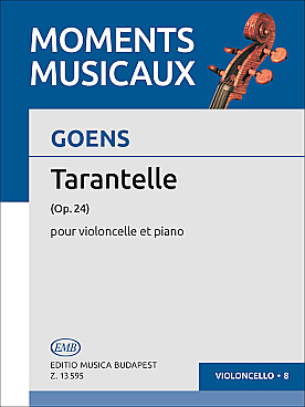 Illustration van goens tarantelle op. 24