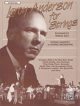 Illustration de LEROY ANDERSON FOR STRINGS - Conducteur