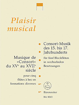 Illustration consort musik du 15e au 17e siecle