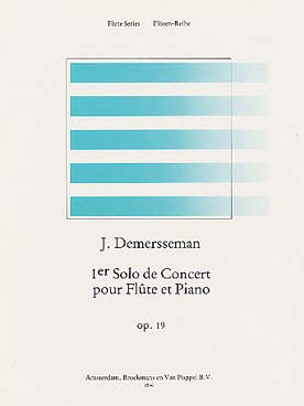 Illustration de 1er Solo de concert op. 19 Thies Roorda