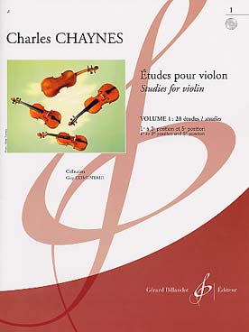 Illustration chaynes etudes vol. 1 : 20 etudes  + cd 