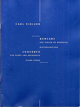Illustration de Concerto pour flûte et orchestre, réduction piano (pas de partie séparée de flûte)