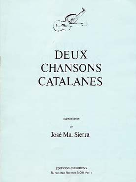 Illustration 2 chansons catalanes (tr. sierra)