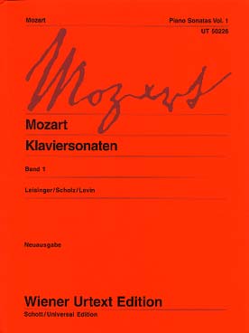 Illustration de Sonates (édition Wiener Urtext) - Vol. 1 : nouvelle édition 2003