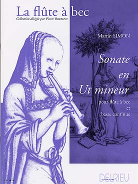 Illustration de Sonate en do m pour flûte à bec et basse continue