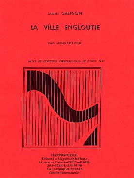 Illustration de La Ville engloutie pour harpe celtique