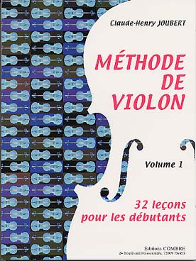 Illustration joubert methode violon vol. 1