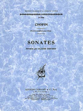 Illustration chopin sonates