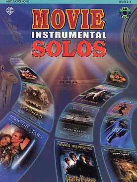 Illustration movie instrumental solos + cd sax alto