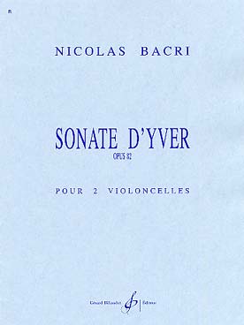 Illustration bacri sonate d'yver op. 82