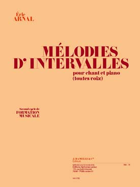 Illustration de Mélodies d'intervalles pour chant et piano (cycle 2)