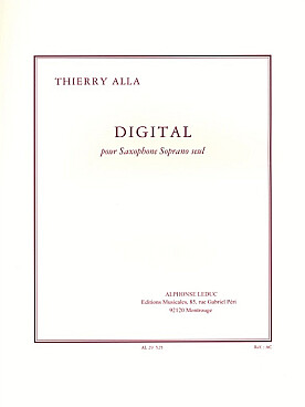 Illustration de Digital pour saxophone soprano